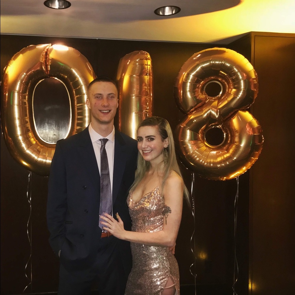 Tobi Sequin Dress